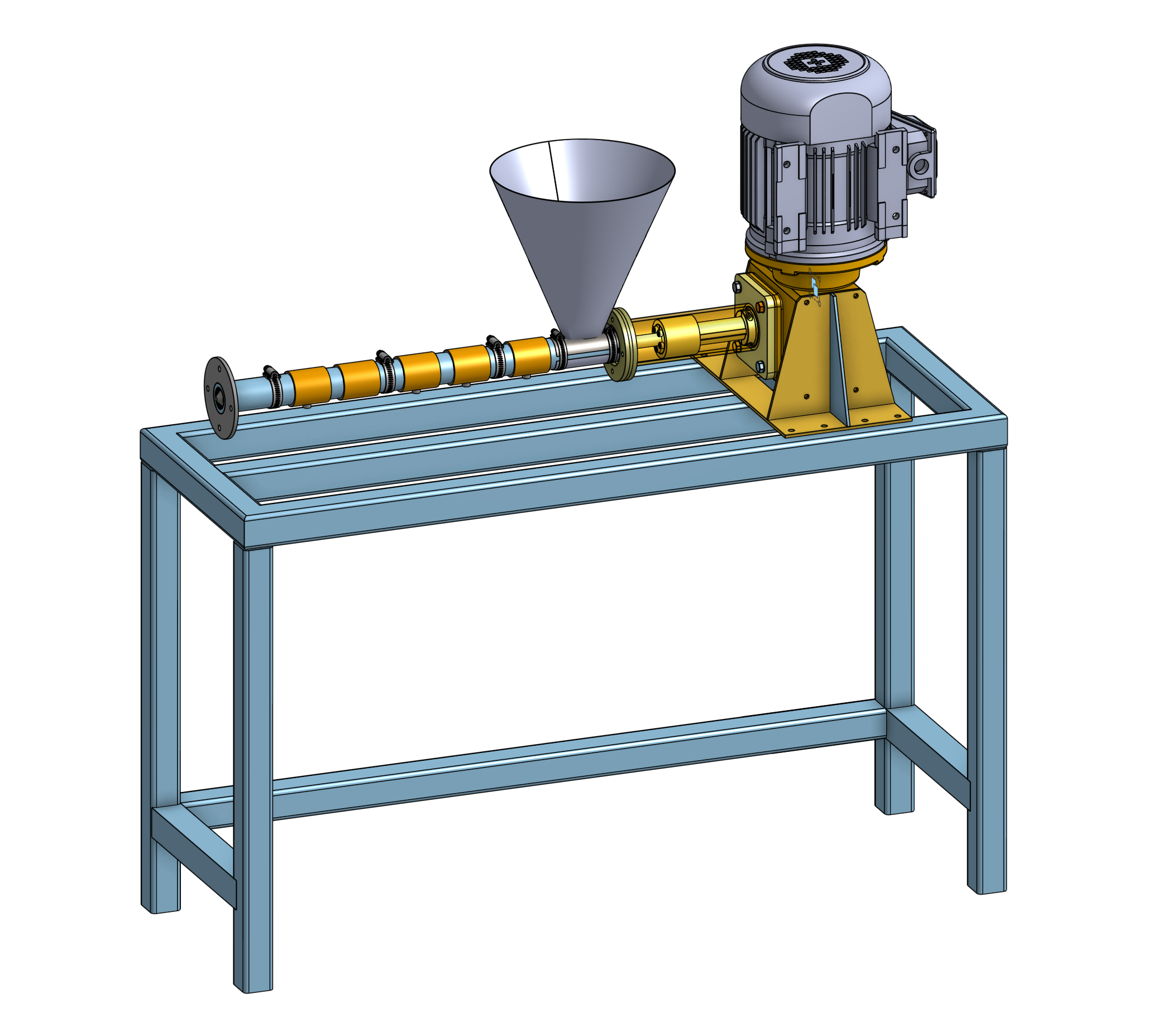 Building The Precious Plastic Extruder 